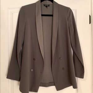 Olive Green Topshop Blazer